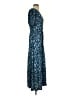 Faherty Paisley Blue Casual Dress Size XS - photo 4