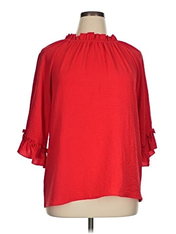 First Love 3/4 Sleeve Blouse (view 1)