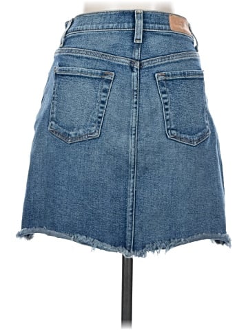 7 For All Mankind Denim Skirt (view 2)