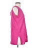 Zara Pink Sleeveless Button-Down Shirt Size S - photo 4