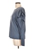 Stella & Dot Gray Long Sleeve Top Size L - photo 5