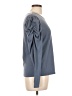Stella & Dot Gray Long Sleeve Top Size L - photo 4