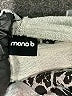Mono b Gray Long Sleeve Top Size S - photo 7