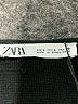 Zara Solid Black Cocktail Dress Size L - photo 6