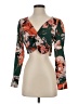 Marissa Webb 100% Polyester Green Long Sleeve Top Size 4 - photo 1