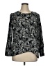 J.Jill 100% Rayon Black Long Sleeve Blouse Size XL - photo 1