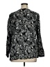 J.Jill 100% Rayon Black Long Sleeve Blouse Size XL - photo 2