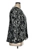 J.Jill 100% Rayon Black Long Sleeve Blouse Size XL - photo 4