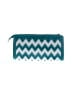 Unbranded Chevron-herringbone Teal Wristlet One size - photo 2