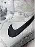 Air Jordan White 1 Mid Sneakers Size 10 1/2 (Men's 9) - photo 5