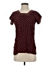 Assorted Brands Burgundy Short Sleeve Top Size S (estimated) - photo 1