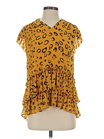 Nicole Miller Short Sleeve Blouse (view 1)