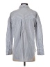 Zara Stripes Blue Long Sleeve Button-Down Shirt Size XS - photo 2