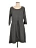 Torrid Solid Gray Casual Dress Size Med Plus (00) - photo 1