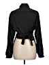 Atlein Collective 100% Polyester Black Long Sleeve Blouse Size 10 - photo 2