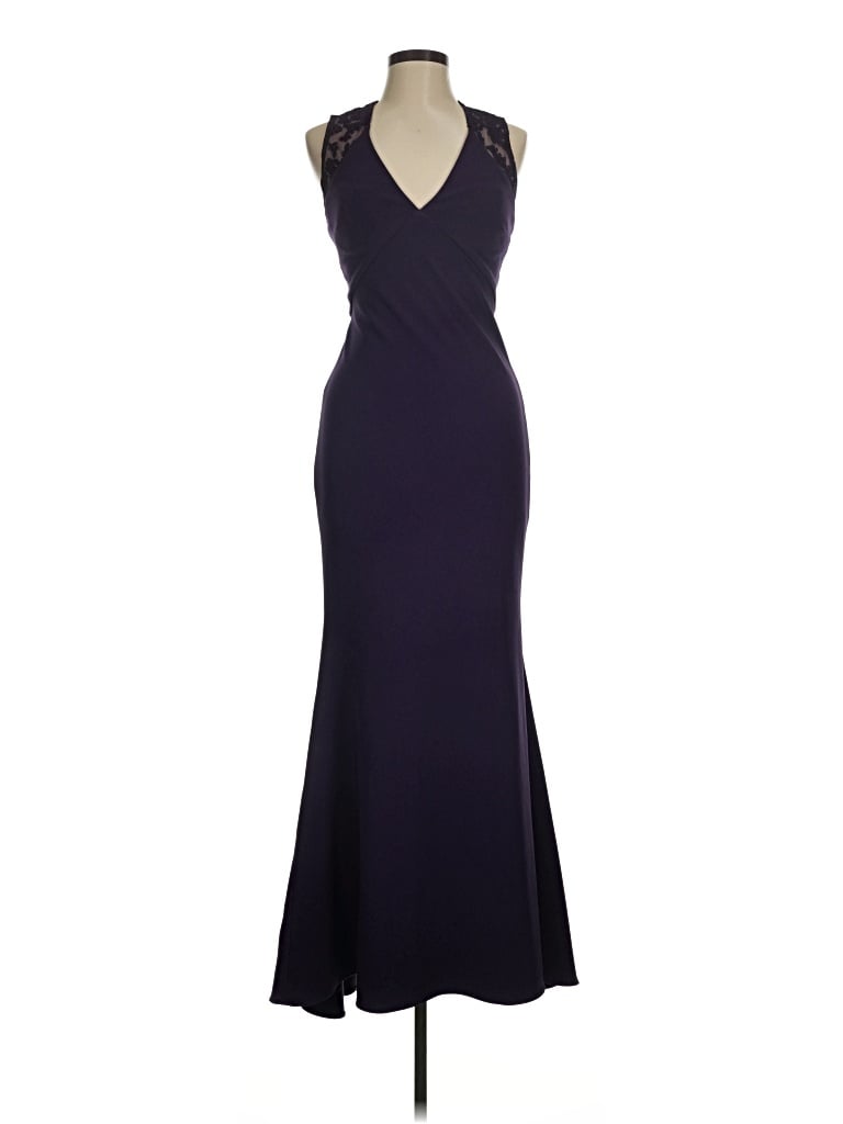 Pre-owned Js Collections Cocktail Dress In Purple