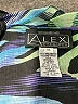 Alex Evenings 100% Polyester Print Blue 3/4 Sleeve Blouse Size 1X - photo 7