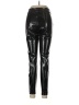 Express 100% Polyurethane Metallic Black Leggings Size M - photo 2