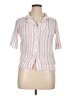 And Stripes Pink 3/4 Sleeve Blouse Size 14 - photo 1