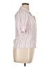 And Stripes Pink 3/4 Sleeve Blouse Size 14 - photo 4