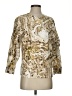 Bassike Paisley Gold Pullover Sweater Size XS (0) - photo 1