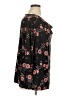 Croft & Barrow Floral Black 3/4 Sleeve Blouse Size 1X - photo 4