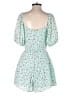 Slate & Willow Hearts Teal Romper Size S - photo 2