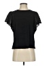 Old Navy 100% Polyester Black Short Sleeve Top Size S - photo 1