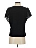 Old Navy 100% Polyester Black Short Sleeve Top Size S - photo 2