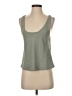 Open Edit 100% Polyester Green Sleeveless Top Size S - photo 1