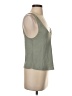 Open Edit 100% Polyester Green Sleeveless Top Size S - photo 4