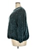 Falls Creek 100% Polyester Tweed Teal Pullover Sweater Size 2X - photo 5