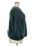 Falls Creek 100% Polyester Tweed Teal Pullover Sweater Size 2X - photo 4