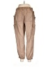 Daytrip Solid Tan Cargo Pants Size L - photo 2