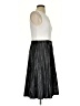 J.Crew 100% Polyester Ivory Gray Cocktail Dress Size 4 - photo 4