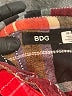 BDG Plaid Red Long Sleeve Button-Down Shirt Size M - photo 7