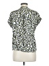 Fred David Animal Print Green Short Sleeve T-Shirt Size M - photo 2