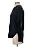 Vince. 100% Silk Black Long Sleeve Silk Top Size XXS - photo 5