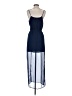 Just Fab 100% Polyester Blue Casual Dress Size S - photo 2
