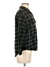 Old Navy 100% Cotton Plaid Green Long Sleeve Button-Down Shirt Size M - photo 4