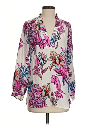 Amanda Uprichard 3/4 Sleeve Blouse (view 1)