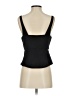 Tome 100% Polyester Black Sleeveless Top Size 2 - photo 2