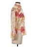Kourt Print Orange Long Sleeve Blouse Size XS - photo 4