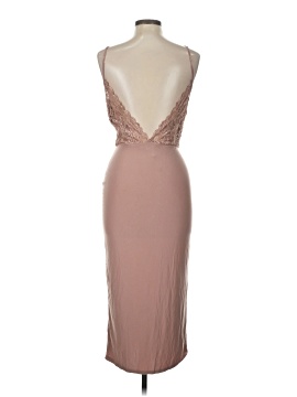 green emerald velvet dress Rose Gold Bardot Ruched Satin Dress main image 0