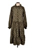 Noni 100% Polyester Green Casual Dress Size L (tall) - photo 1