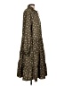 Noni 100% Polyester Green Casual Dress Size L (tall) - photo 4