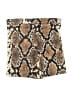 PrettyLittleThing Animal Print Multi Color Gold Shorts Size 4 - photo 2