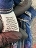 Harmony + Havoc Solid Blue Jeans Size 8 - photo 8