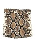 PrettyLittleThing Animal Print Multi Color Gold Shorts Size 4 - photo 1