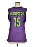 Assorted Brands 100% Polyester Purple Sleeveless T-Shirt Size L - photo 1
